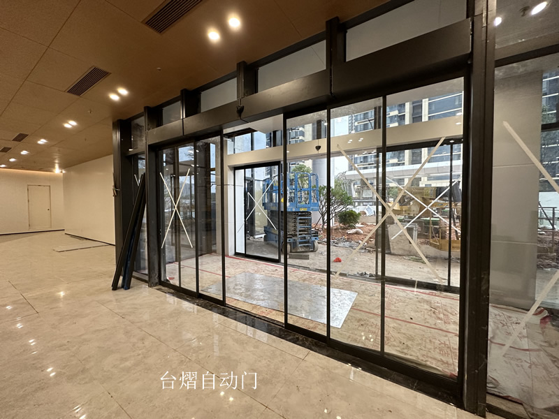 小区自动门安装实例