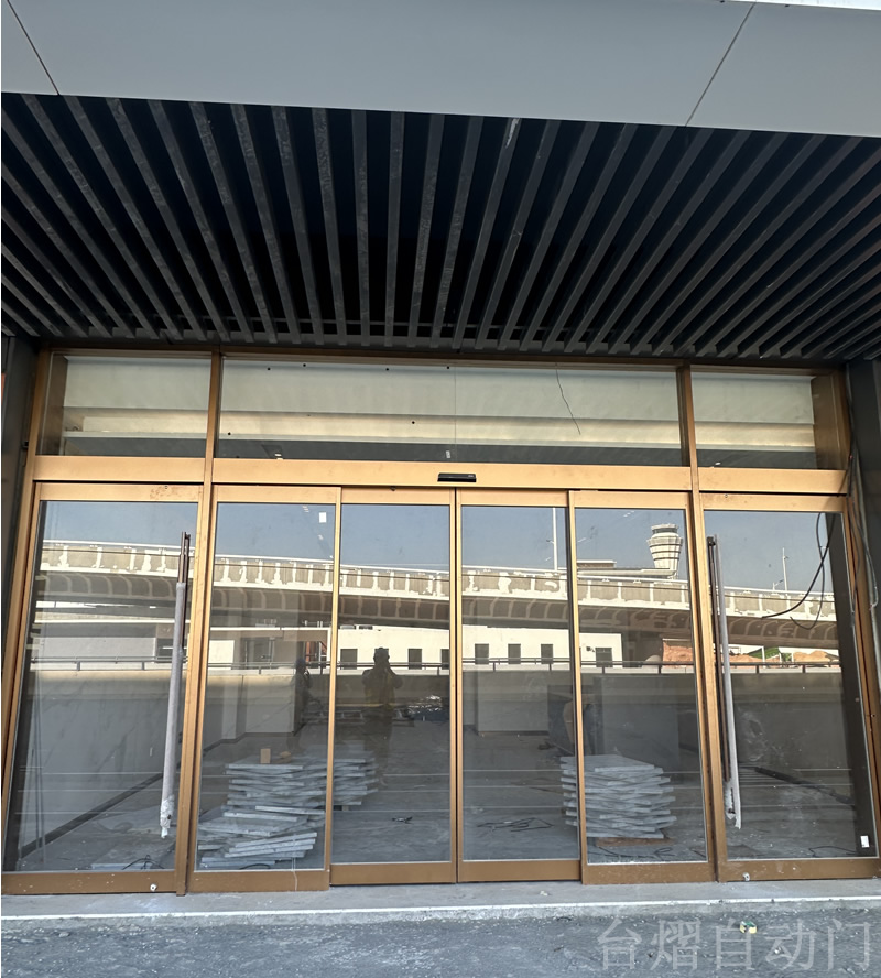 厦门翔安国际机场工程 不锈钢框架自动门2025年自动门项目